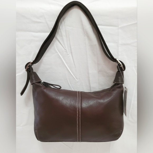 Kmart Handbags - Vintage Kmart Leather Two Way Hobo